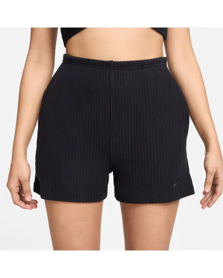 Short Femme W NSW NK CHLL KNT RIB 3IN SHRT Noir