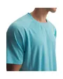 T-shirt Homme UA TECH TEXTURED SS Bleu