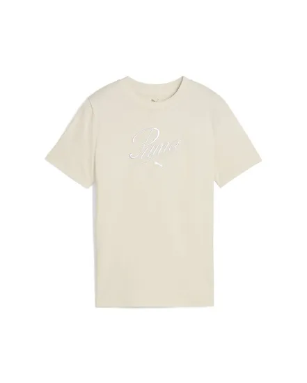 T-shirt Fille ESS SCRIPT TEE G Beige
