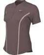 T-shirt manches courtes Femme W NK DF AIR SS TOP Marron