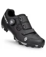 Chaussures VTT Unisexe MTB TEAM BOA® Noir/Blanc