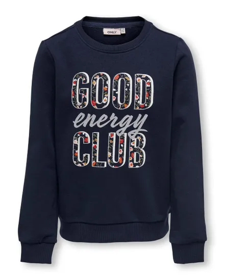 KOGLENA L/S ENJOY O-NECK BOX UB SWT