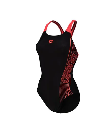Maillot Femme Arena Solid Swimsuit Control Pro Black - SWIIIM