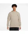 Sweatshirt à capuche manches longues Homme M J ESS FLC PO HOODIE Beige