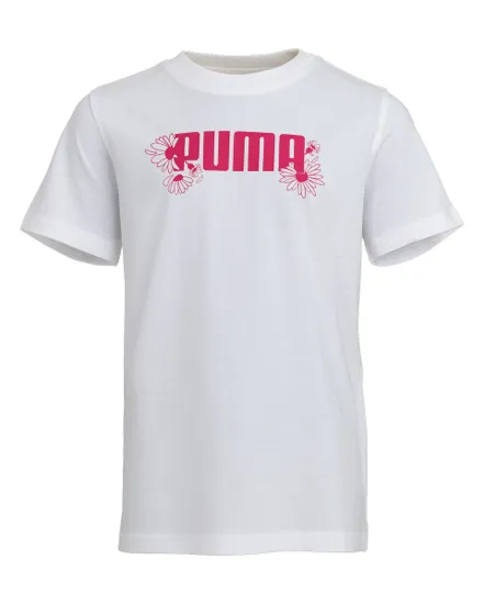 T-SHIRT manches courtes Fille Blanc
