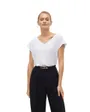 T-shirt Femme VMFILLI SS V-NECK TEE NOOS