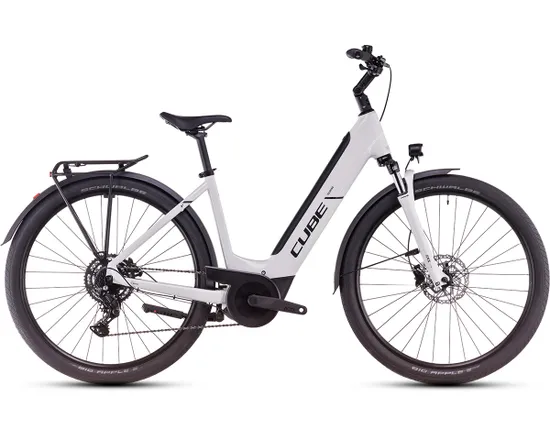 Vélo électrique trekking Unisexe TOURING HYBRID ONE 625 Blanc