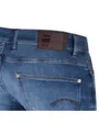 Jean Homme REVEND SKINNY Bleu Moyen Medium Indigo Aged
