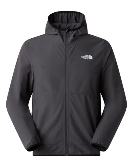 Veste zip à capuche Homme M 24/7 WOVEN FZ HOOD Gris