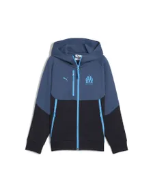 Sweat zip à capuche Enfant OM PUMATECH FZ HOODI Bleu