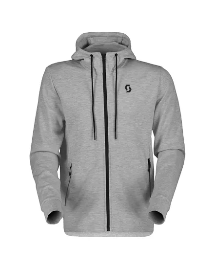 Sweat à capuche Homme TECH ZIP HOODY Gris