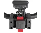 Support d'écran Intuvia combinable avec support de panier au guidon Noir