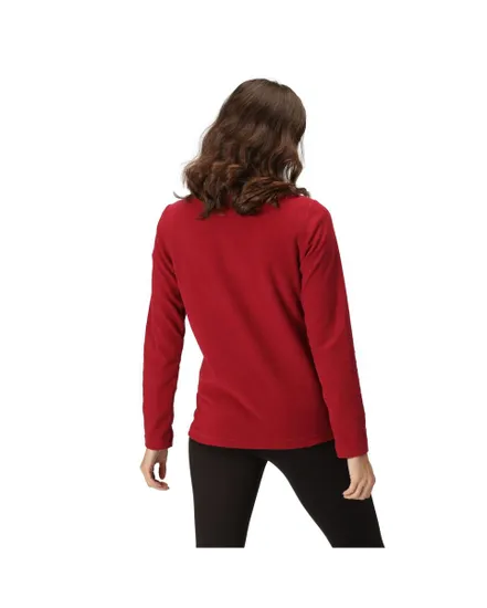 Haut col zip Femme SWEETHART Rouge