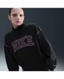 Sweat Femme W NSW PHNX FLC MOCK NECK PE Noir
