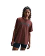 T-shirt Femme W NSW PHOENIX SS TEE Bordeaux