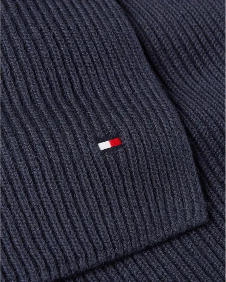 Echarpe Homme TH FLAG PIMA COTTON Bleu
