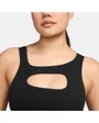 Brassière Femme W NK DF ZENVY BRA CS SSNL Noir
