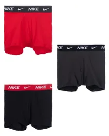 Lot de 3 boxers Enfant ESSENTIAL COTTON 3PK BOXER BRIEF Rouge