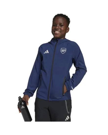 Veste zip à capuche Enfant AFC C VT J Y Bleu