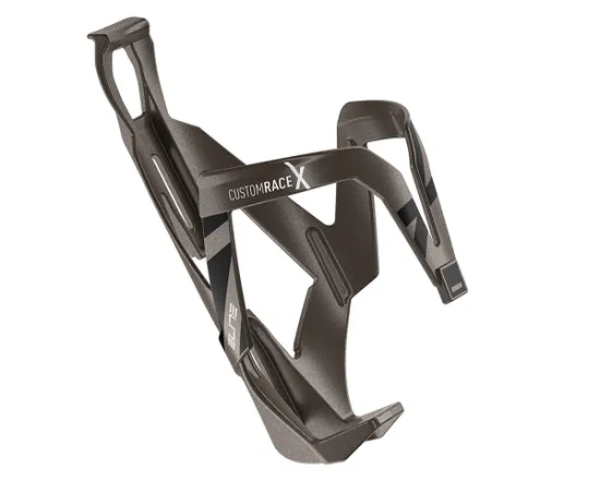 Porte-bidon CUSTOM RACE X Titane Mat/Noir