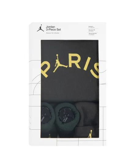 Ensemble 3 pces Bébé garçon JHB PSG 3PC BOX SET Noir