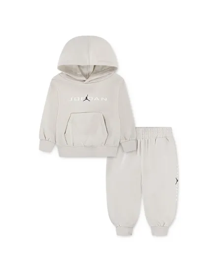 Ensemble de survetement Bébé JDB MJ STRETCH HBR FLC SET Beige