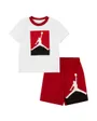 Ensemble de survetement Enfant JUMPMAN FT SHORT SET Blanc