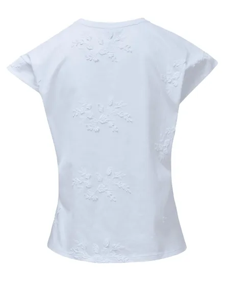 T-Shirt Femme 3D Flower Embroidery