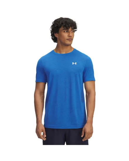 T-shirt Homme VANISH SEAMLESS SS Bleu