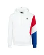 Sweatshirt à capuche manches longues Homme TRI HOODY N 1 M Blanc