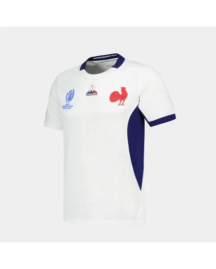 Maillot de rugby Homme FFR XV MAILLOT REPLICA SS CDM M NEW OPTI Blanc