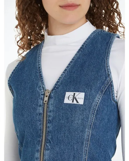 Robe en jean Femme ZIP THROUGH SLEEVELE Bleu