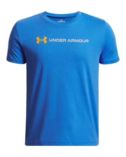 T-Shirt Manches Courtes Garçons UA Logo Wordmark