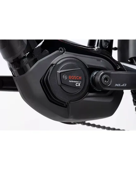 VTT électrique semi rigide Unisexe E-TERU UNIVERSAL EQ Noir/Rouge