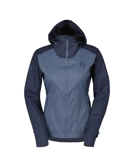 Veste coupe-vent Femme EXPLORAIR LIGHT WB Bleu foncé/Bleu