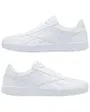 Chaussures basses Unisexe REEBOK SMASH EDGE S Blanc