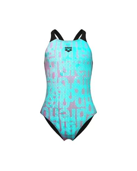 Maillot de bain Fille GIRL S ARENA MULTI COLOURS SWIMSUIT Bleu