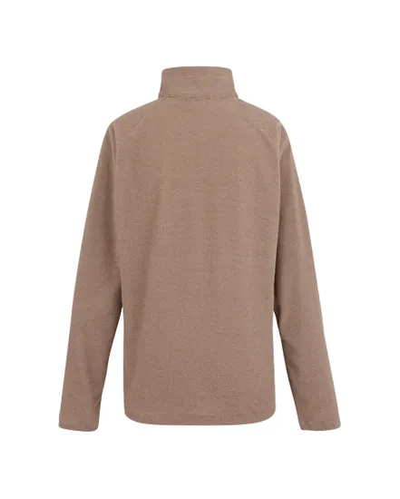 Polaire col zip Femme WOMENS MONTES Marron