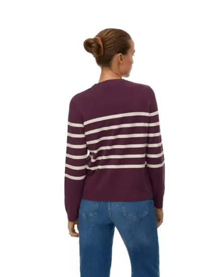 Pullover Femme Col Rond Manches Longues