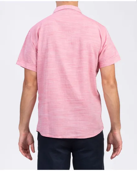 Chemise manches courtes Homme CHEMISE MC Rose