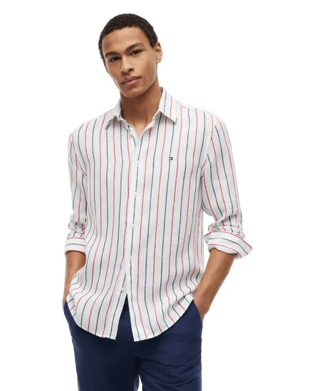 Chemise Homme Lin Texturé Stp