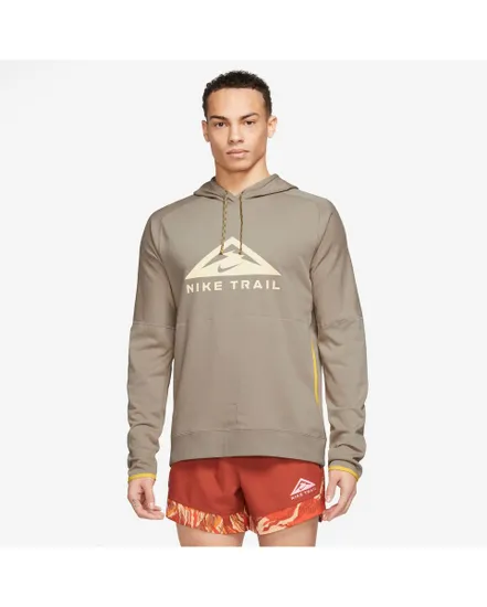 Sweat à capuche manches longues Homme M NK DF MAGIC HOUR HOODIE Beige