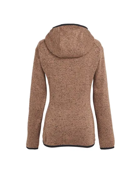 Polaire zip à capuche Femme WMS HOOD NEWHILL Marron