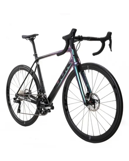 Vélo de route Unisexe 785 HUEZ RS SHIMANO ULTEGRA DI2 2X12 DISC Argent