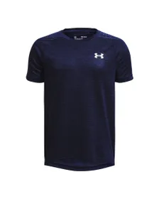 T-shirt Enfant UA TECH 2.0 SS Bleu