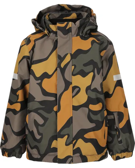 Veste de ski Enfant FUNZONE PRINTED SKI JACKET W-PRO 10000 Vert