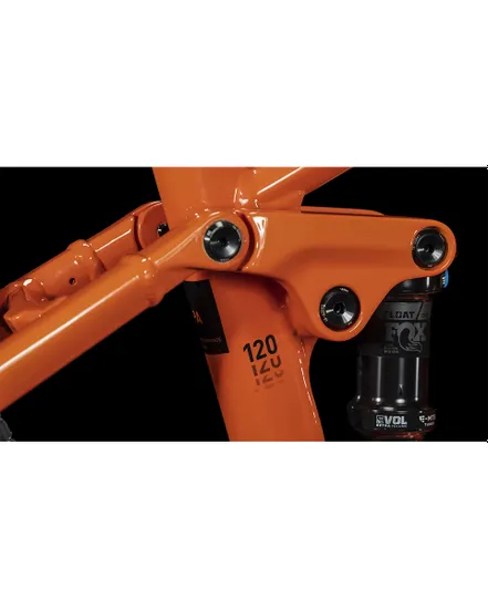 VTT électrique tout suspendu Unisexe STEREO HYBRID 120 RACE 750 Orange