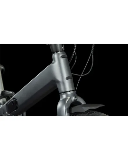 Vélo électrique pliant Unisexe FOLD SPORT HYBRID 500 Gris