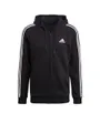 Sweat à capuche avec ZIP Homme M 3S FT FZ HD Noir