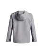Veste zip à capuche Enfant UA B RIVAL WVN JACKET Gris